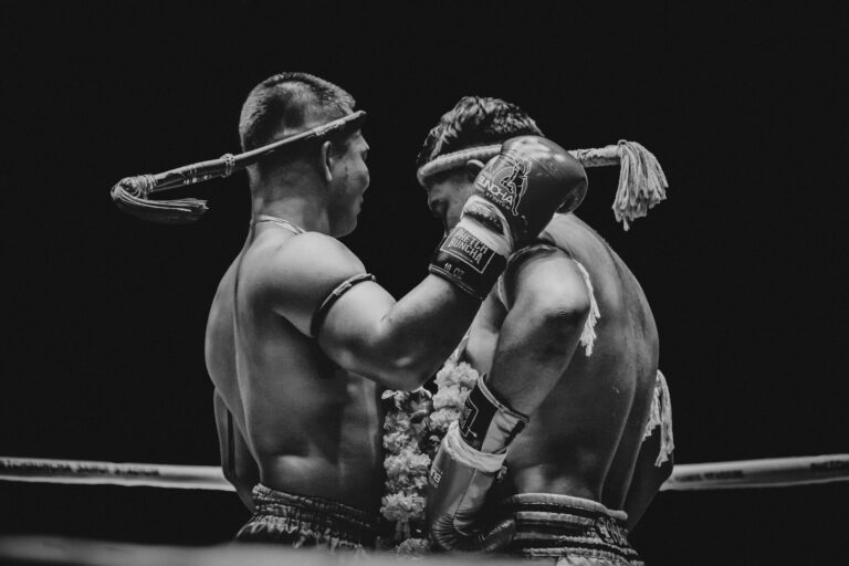 a two muay thai fighter