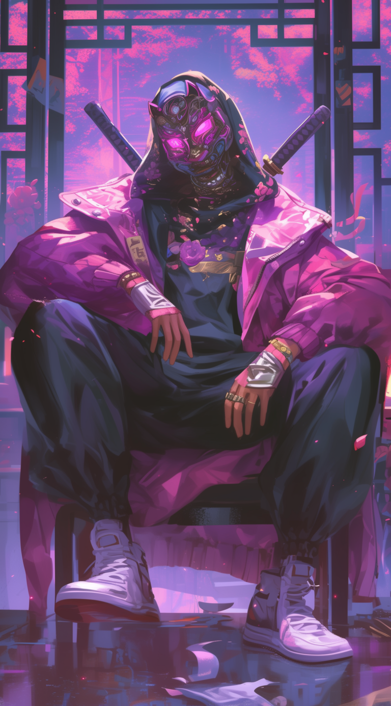 Neo Samurai Free Phone Backgrounds